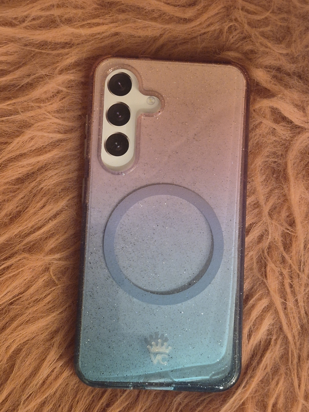 Samsung Galaxy S25 Ombre Stardust Glitter Case - Does NOT fit Galaxy FE model